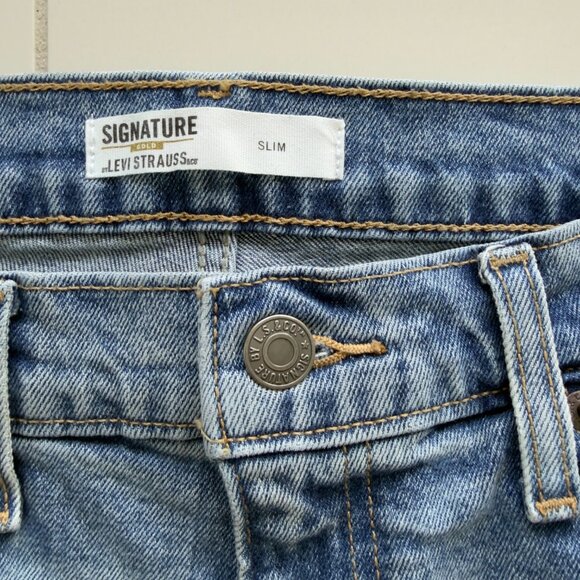 Levi Strauss Signature Gold Men's Slim Fit Jeans - Picture 3 of 6